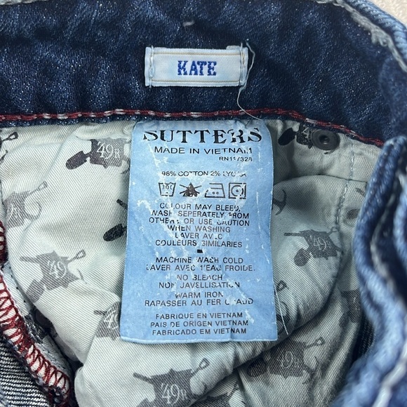 Sutters Jeans Kate Bootcut Women's Size 29 - Picture 6 of 9